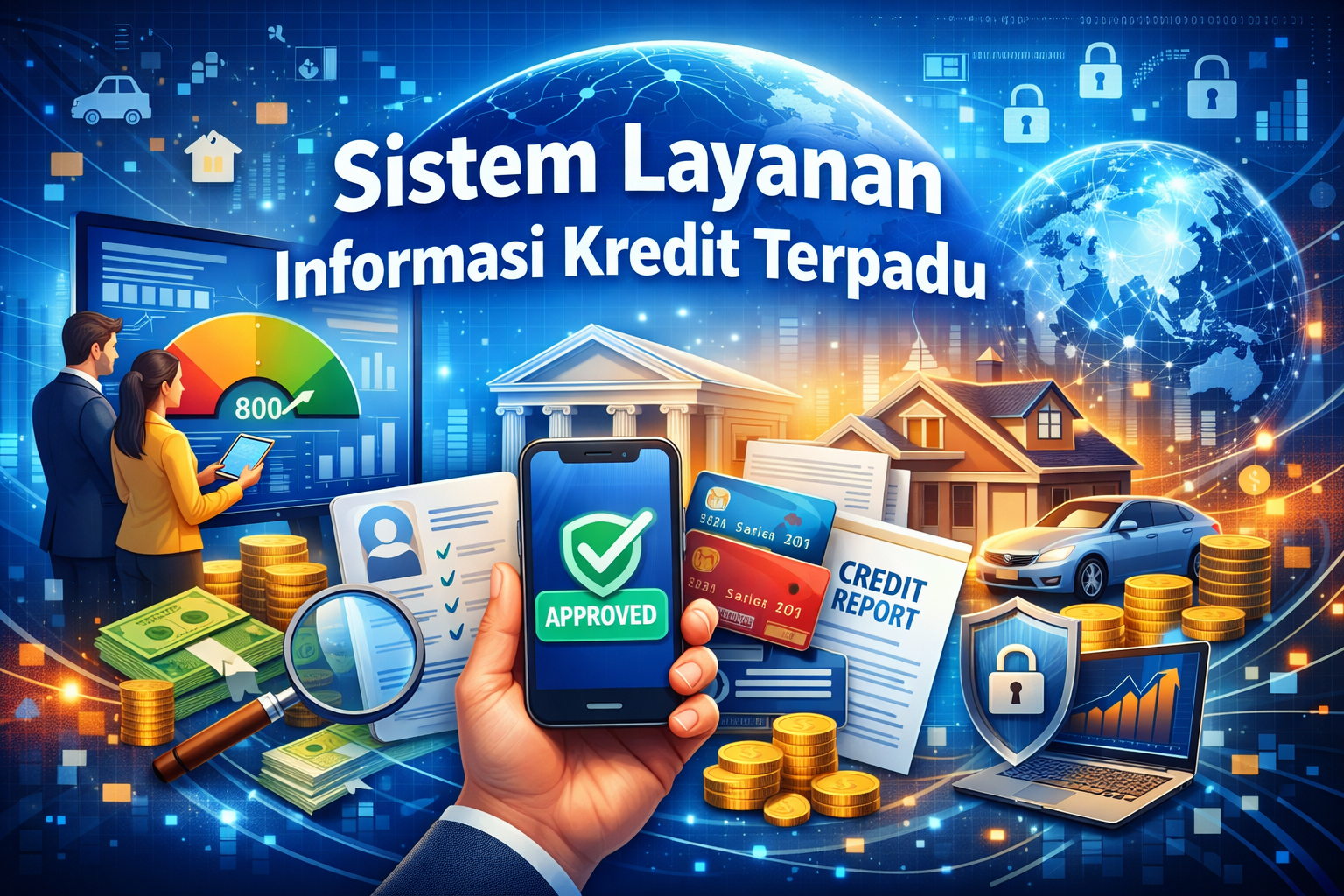 Banner Sistem Layanan Informasi Kredit Terpadu
